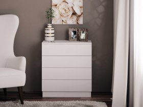 Комод Км010 (белый) в Ленинском - leninskij.mebel-nsk.ru | фото