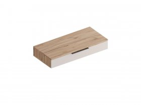 Консоль с ящиком Сицилия (дуб альпийский/тефия) в Ленинском - leninskij.mebel-nsk.ru | фото