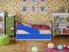 Кровать детская Бабочки 2,0 м в Ленинском - leninskij.mebel-nsk.ru | фото