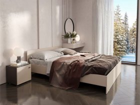 Кровать двухспальная 1,6м Гиза в Ленинском - leninskij.mebel-nsk.ru | фото