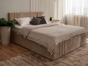 Кровать двуспальная 1,4м с подъем. мех. Леванте в Ленинском - leninskij.mebel-nsk.ru | фото