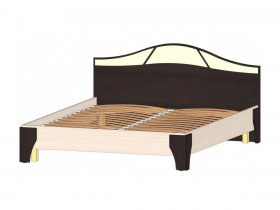 Кровать двуспальная 1,6 м Верона (Линаура) в Ленинском - leninskij.mebel-nsk.ru | фото