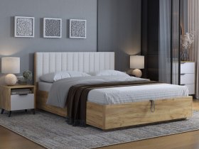 Кровать двуспальная 1,6м Юлия в Ленинском - leninskij.mebel-nsk.ru | фото
