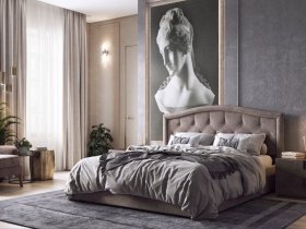 Кровать двуспальная 1,8м Верона-2 в Ленинском - leninskij.mebel-nsk.ru | фото