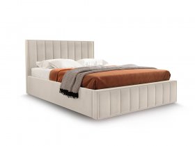 Кровать мягкая 1,6 Вена стандарт, вар.2 в Ленинском - leninskij.mebel-nsk.ru | фото