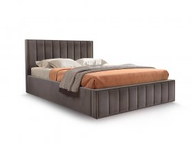 Кровать мягкая 1,6 Вена стандарт, вар.3 в Ленинском - leninskij.mebel-nsk.ru | фото