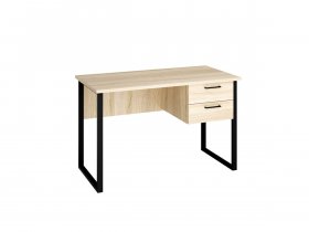 Стол компьютерный Ст152 (дуб сонома/черный муар) в Ленинском - leninskij.mebel-nsk.ru | фото