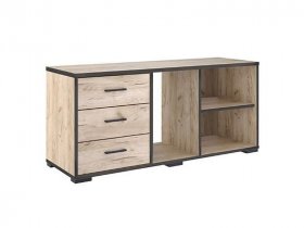 Тумба 1200 Тм075.0 Гермес лофт (дуб крафт серый) в Ленинском - leninskij.mebel-nsk.ru | фото