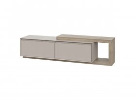 Тумба под ТВ 22 J-КШ Этна (дуб эндгрей/кашемир) в Ленинском - leninskij.mebel-nsk.ru | фото