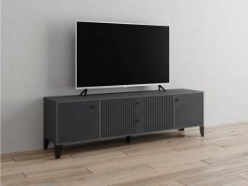 Тумба под ТВ Парус-10 (графит/гранит лофт) в Ленинском - leninskij.mebel-nsk.ru | фото